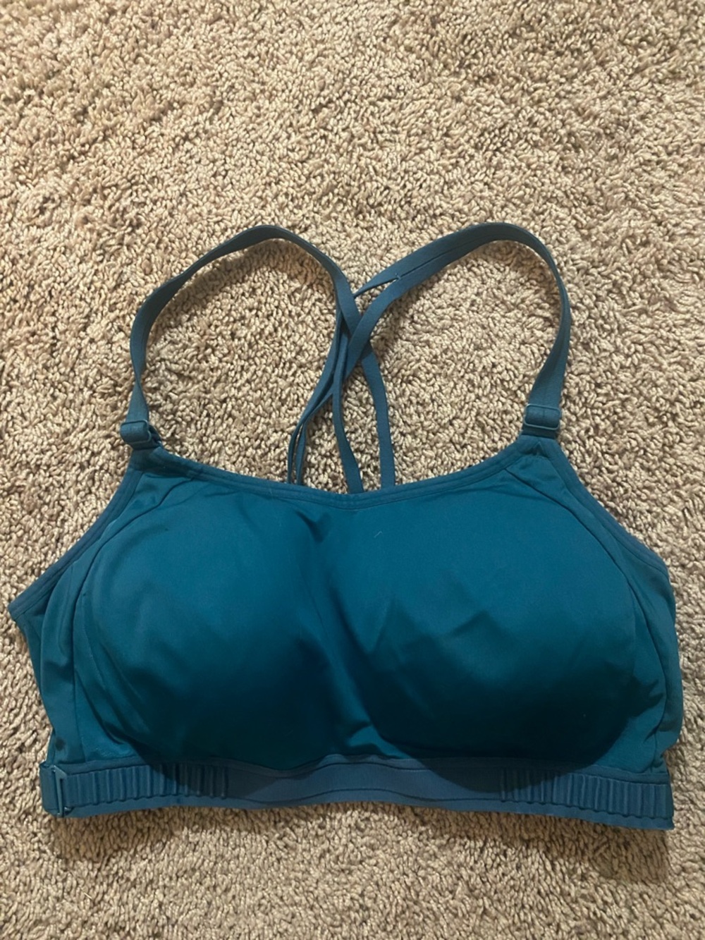 All in Motion Wireless Sports Bra in Teal